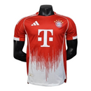 Camisa Bayern de Munique I 25/26 - Jogador Adidas Masculina - Vermelha com detalhes em branco