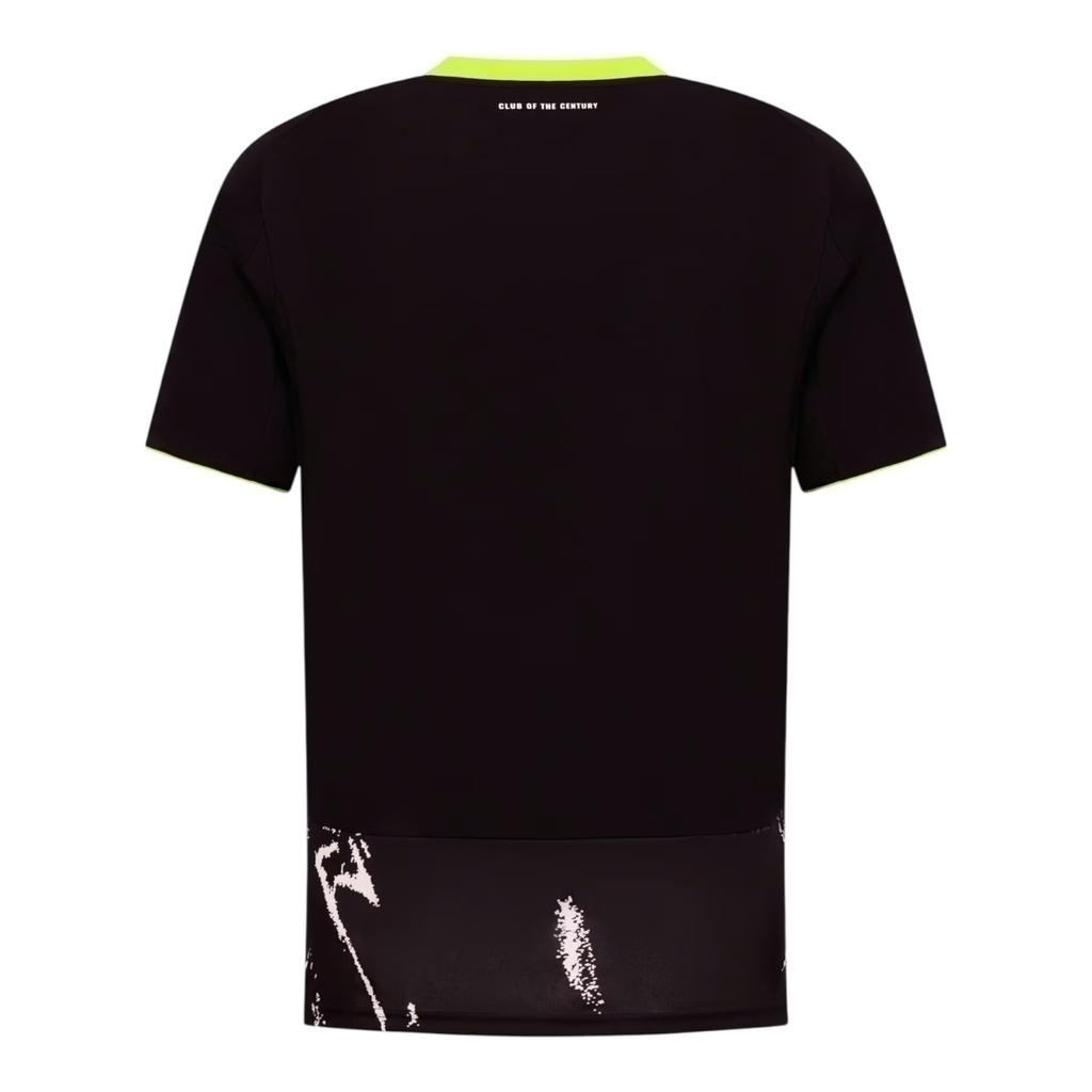 Camisa Al-Ahly II 25/26 - Torcedor Adidas Masculina - Preta com detalhes em amarelo