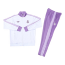 Conjunto Real Madrid 25/26 - Masculino Adidas - Roxo e branco