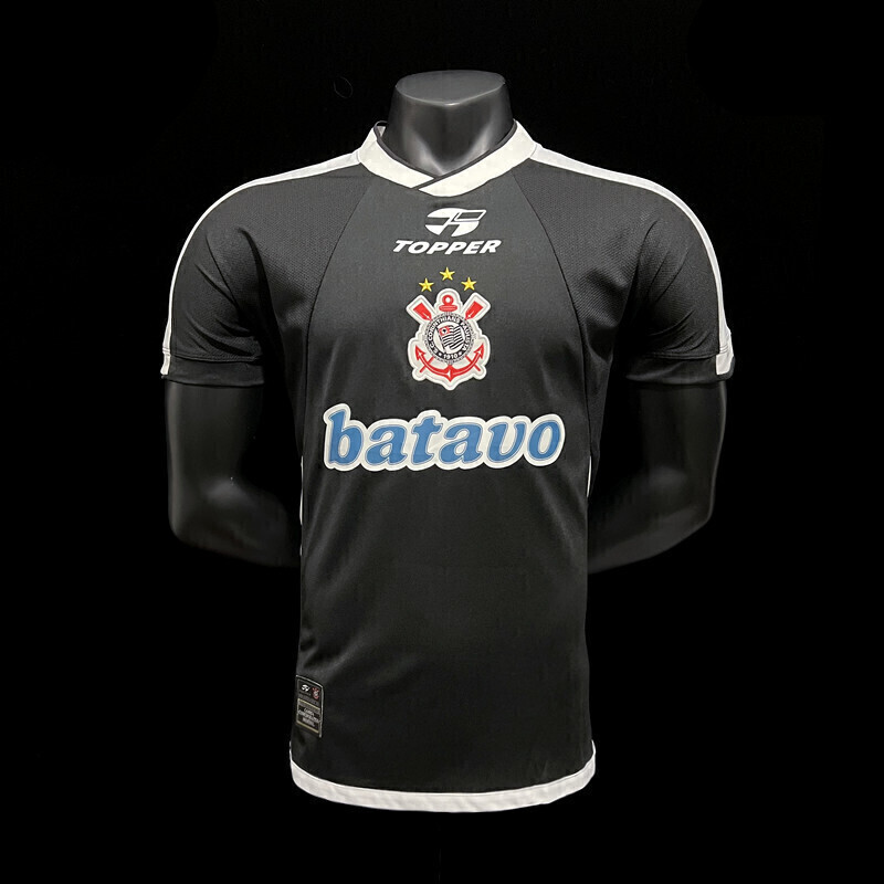 Camisa Corinthians Retro 2000 preta