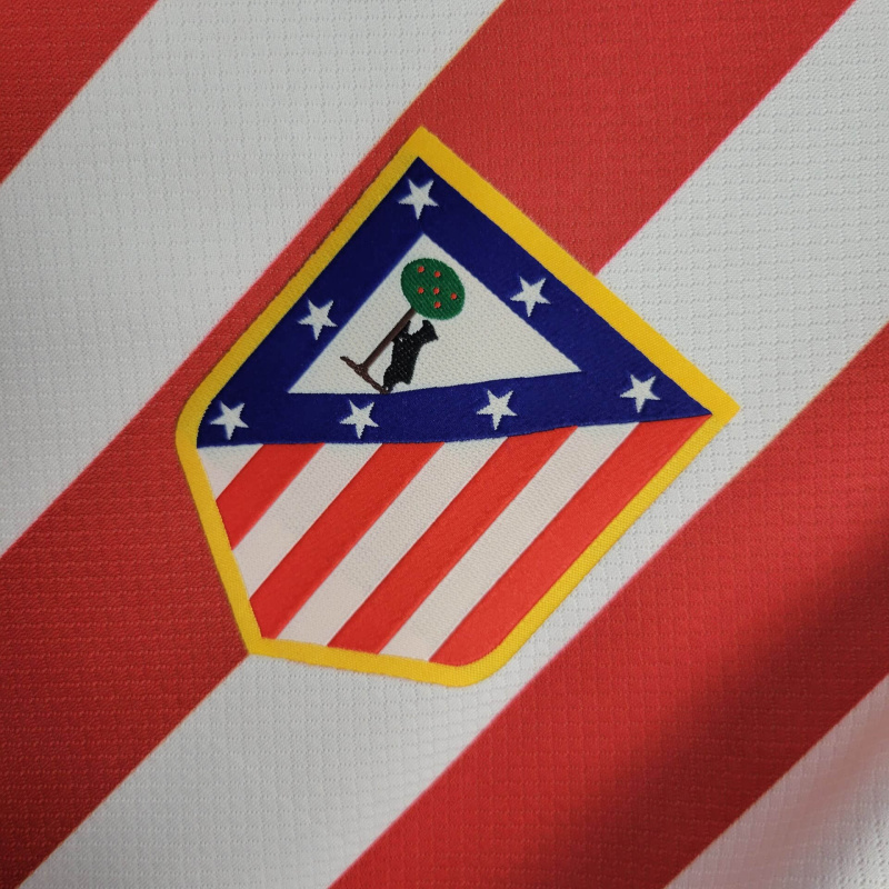 Camisa Atlético de Madrid I 25/26 - Torcedor Nike Masculina - Branca e vermelha