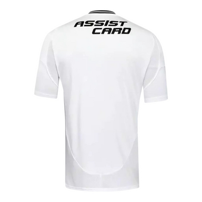 Camisa Colo Colo do Chile I 25/26 - Torcedor Adidas Masculina - Branca com detalhes em preto
