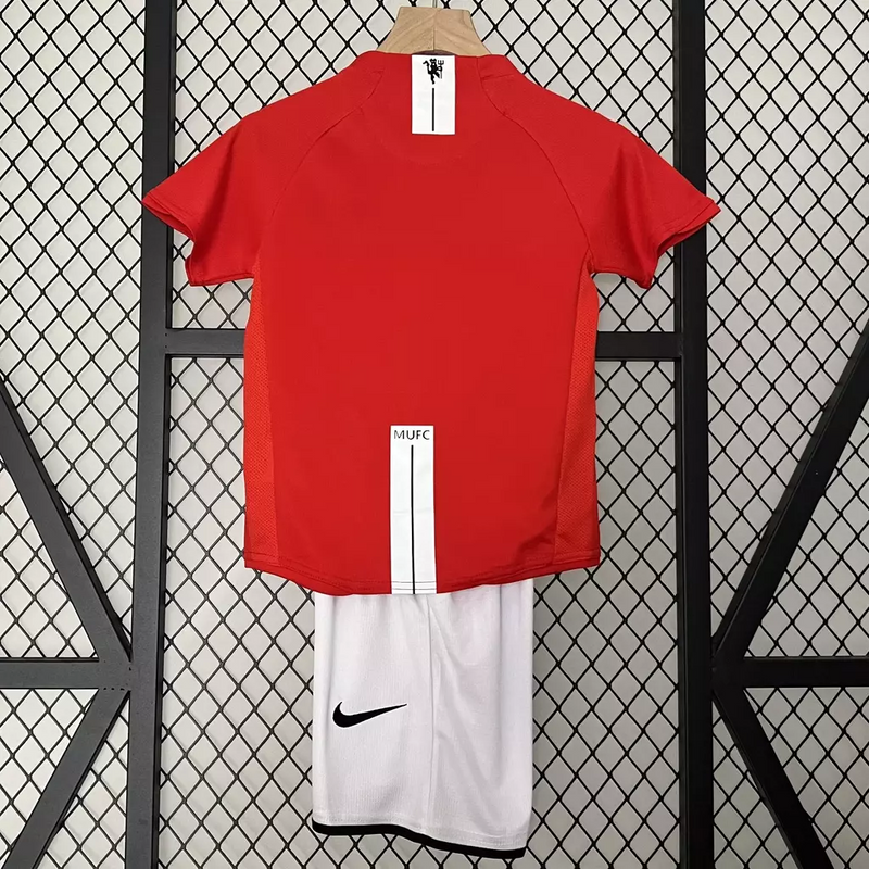 Manchester United kit infantil 08/09