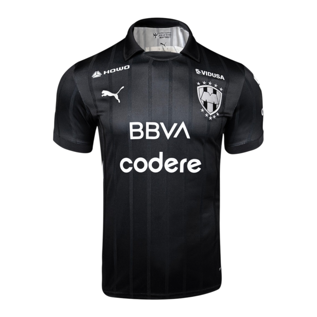 Camisa Monterrey III 25/26 - Torcedor Puma Masculina - Preta