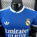Camisa Real Madrid III 25/26 - Jogador Adidas Masculina - Azul com detalhes em branco