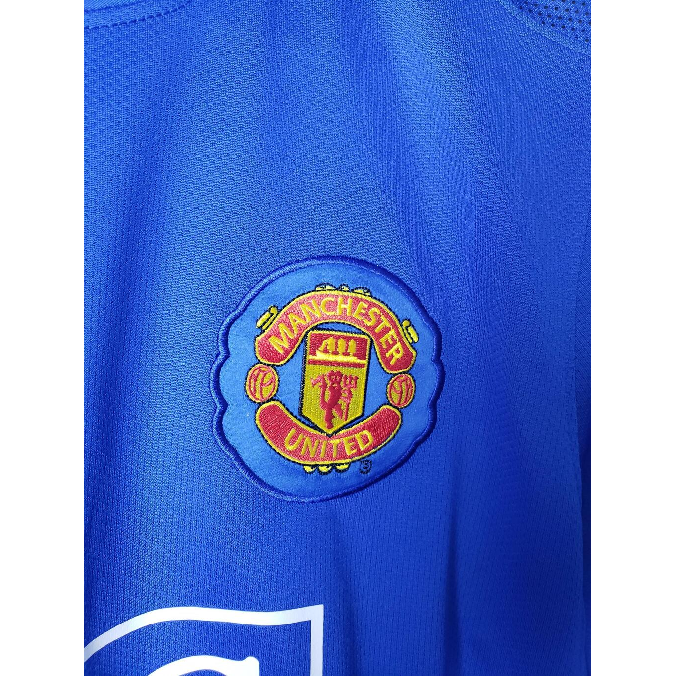 Manchester United retrô 2007/08 - Azul