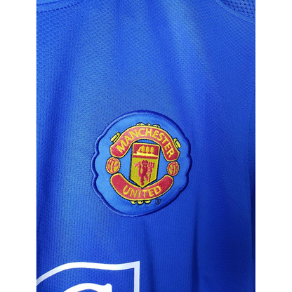 Manchester United retrô 2007/08 - Azul