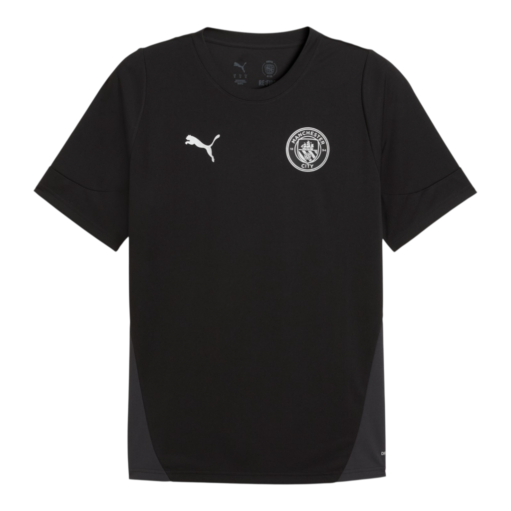 Camisa Manchester City Treino 25/26 - Torcedor Puma Masculina - Preta