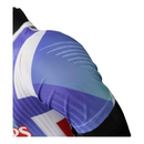 Camisa Arsenal Pré-jogo 24/25 - Jogador Adidas Masculina - Branca com detalhes em preto e azul e vermelho