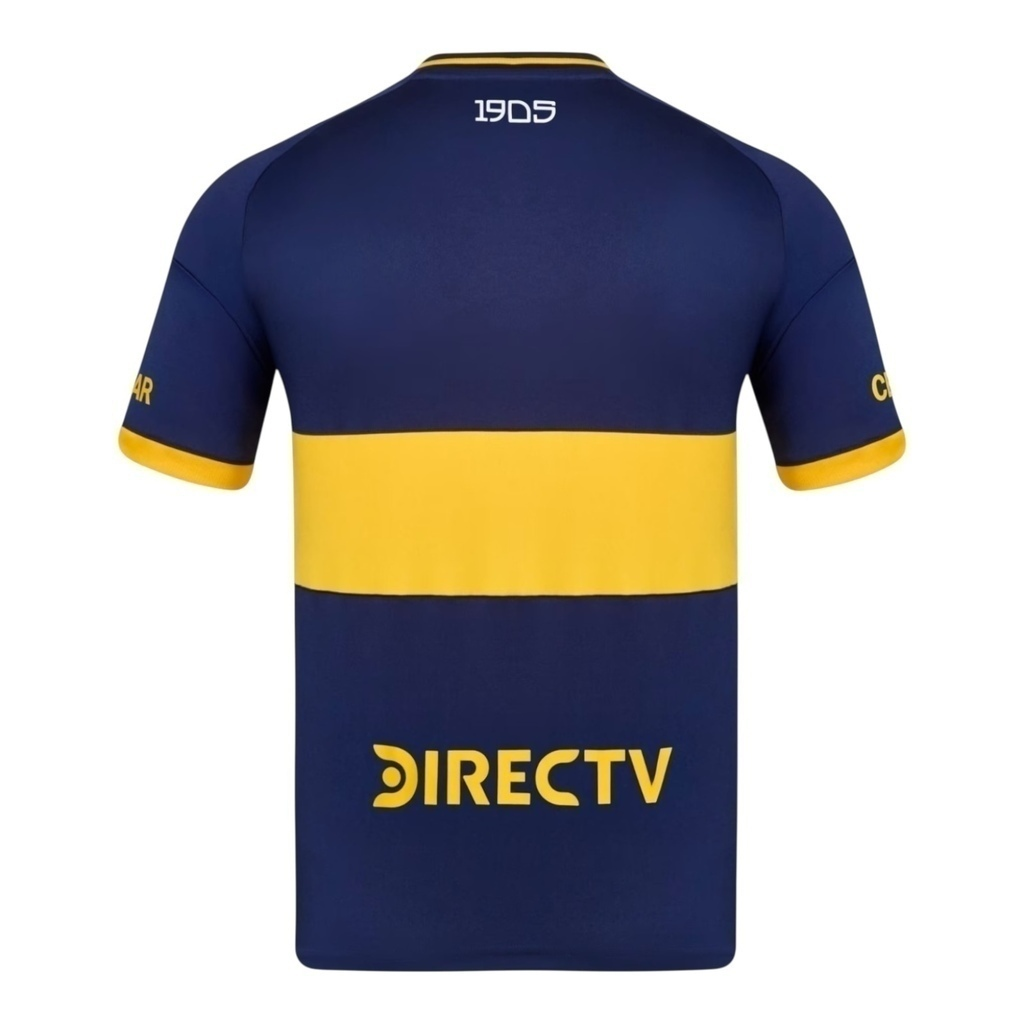 Camisa Boca Juniors I 25/26 - Torcedor Adidas Masculina - Azul com detalhes em amarelo