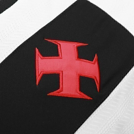 Camisa Vasco da Gama II 25/26 - Torcedor Kappa Masculina - Branca