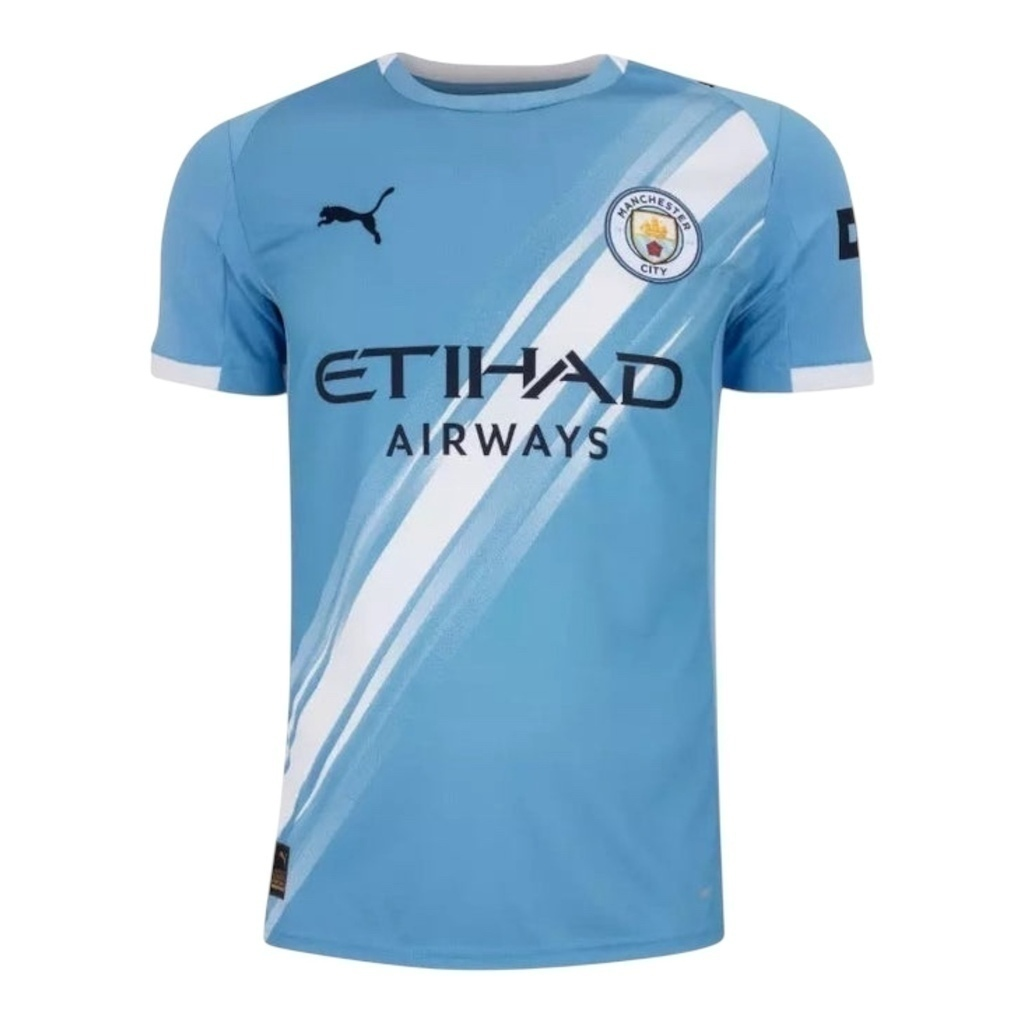 Camisa Manchester City I 25/26 - Torcedor Puma Masculina - Azul