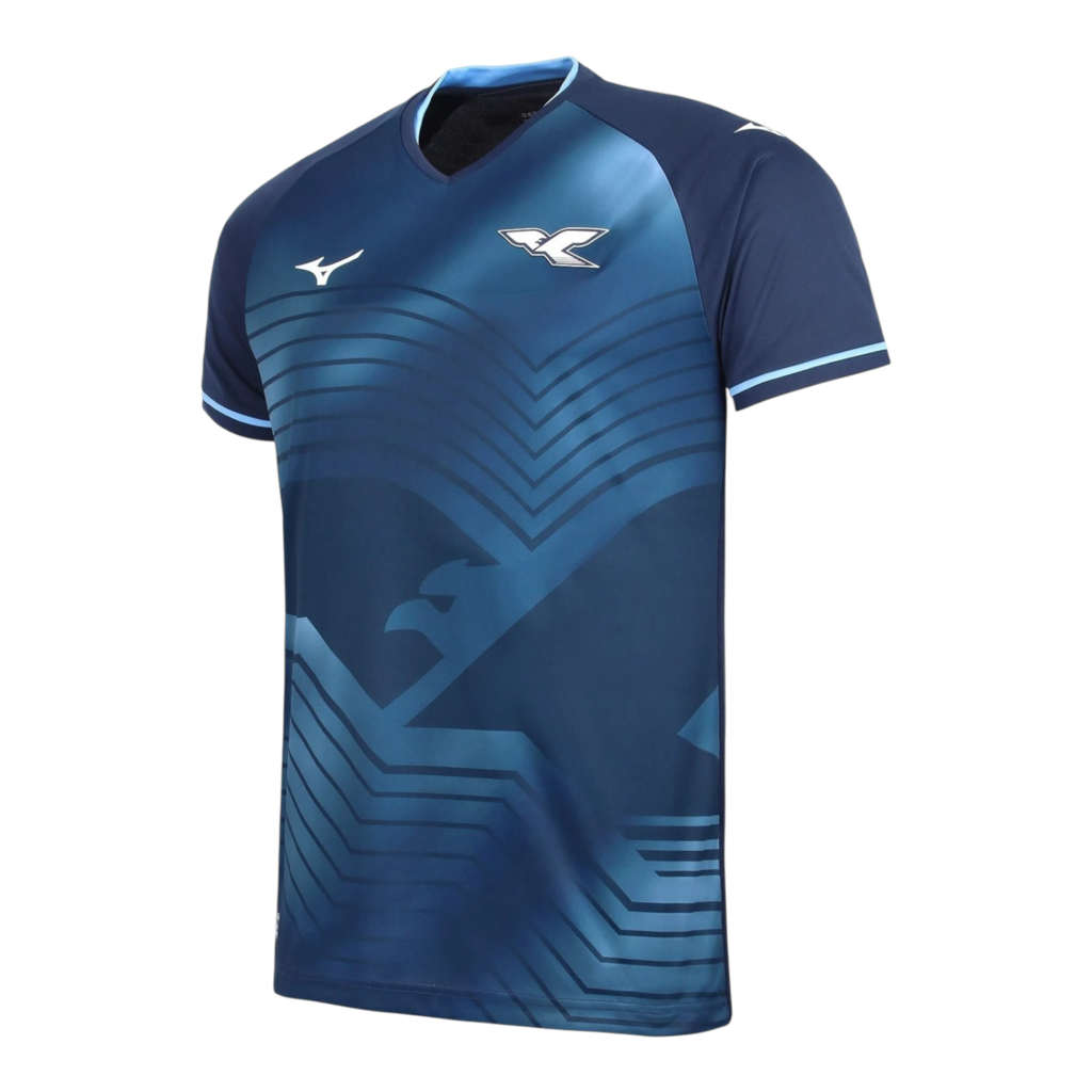 Camisa Lazio III 25/26 - Torcedor Mizuno Masculina - Azul