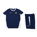 Kit Treino adulto - Camisa e Shorts - Seleção Portugal Nike 25/26 - Azul com detalhes em branco