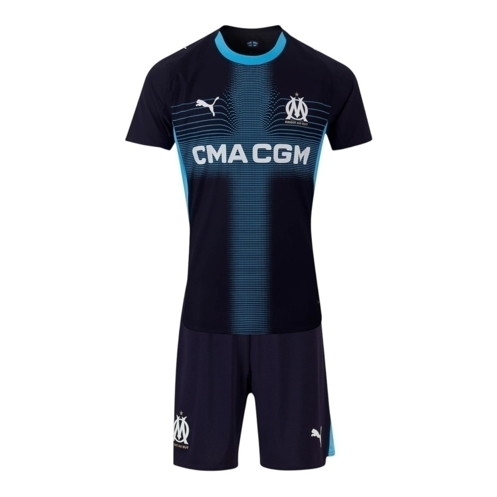 Kit Infantil Marseille II 25/26 - Puma - Azul