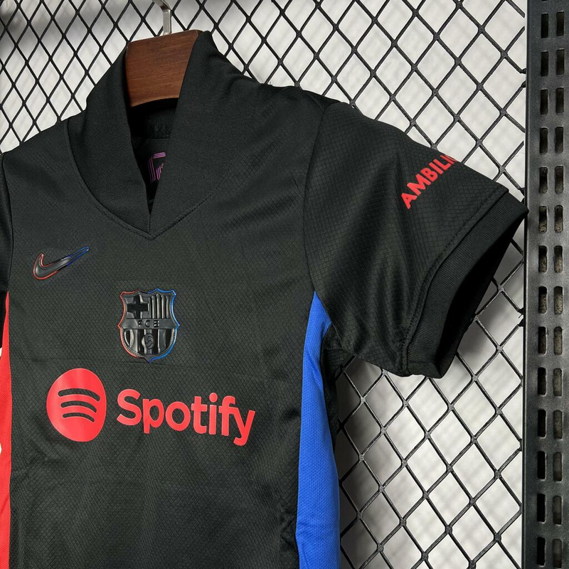Barcelona kit infantil 2024/25 away