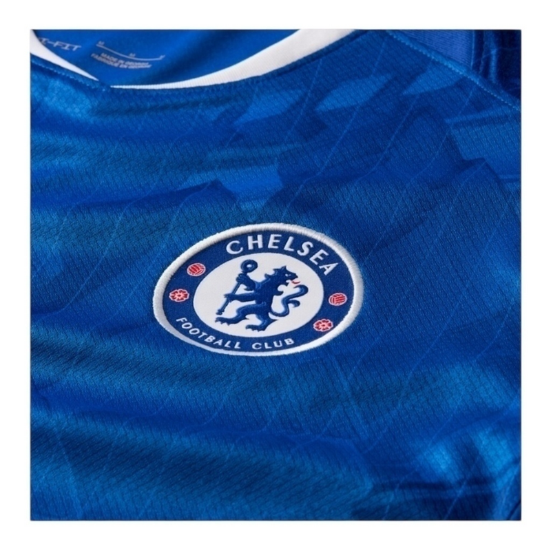 Camisa Chelsea I 25/26 manga longa - Torcedor Nike Masculina - Azul