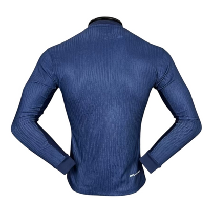 Camisa Paris Saint-Germain I 25/26 manga longa - Jogador Nike Masculina - Azul