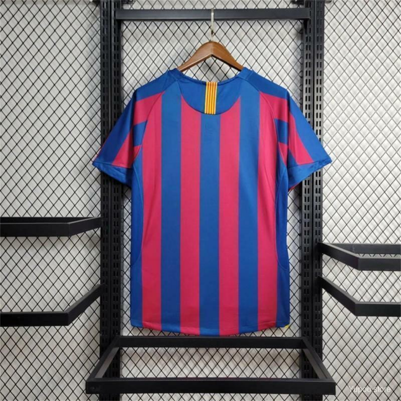Camisa Barcelona retrô 2005/06