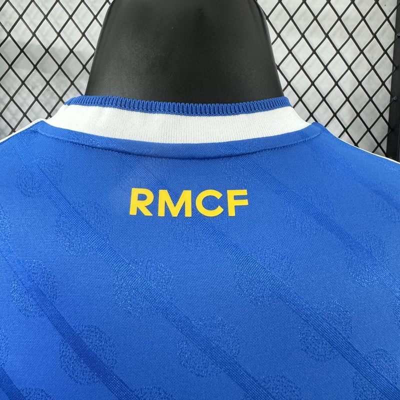 Camisa Real Madrid III 25/26 - Jogador Adidas Masculina - Azul com detalhes em branco