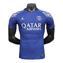 Camisa Paris Saint-Germain Treino 25/26 - Jogador Jordan Masculina - Azul com detalhes em branco