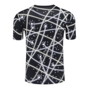 Camisa Chelsea Pré-jogo 25/26 - Torcedor Nike Masculina - Preta com detalhes em amarelo