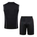 Kit Treino adulto - Camisa e Shorts - Roma Adidas 23/24 - Preto