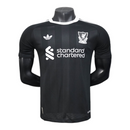 Camisa Liverpool Goleiro 25/26 - Jogador Adidas Masculina - Preta
