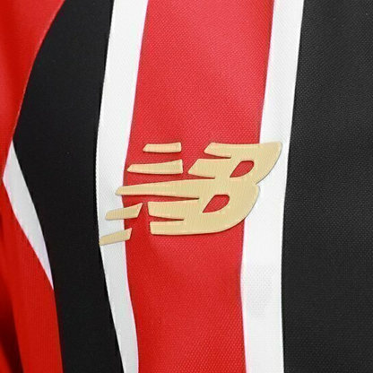 Camisa São Paulo II 25/26 - Torcedor New Balance Masculina - Vermelha e preta