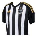Camisa Atlético Mineiro I 25/26 - Torcedor Adidas Masculina - Preta com listras brancas com detalhes em amarelo