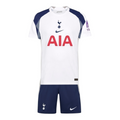 Kit Infantil Tottenham I 25/26 - Nike - Branco e azul