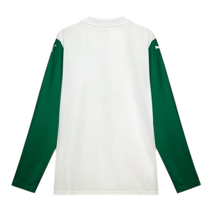 Camisa Palmeiras II 25/26 manga longa - Torcedor Puma Masculina - Branca e verde