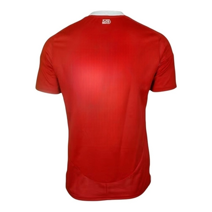 Camisa Internacional I 25/26 - Torcedor Adidas Masculina - Vermelha com detalhes em branco