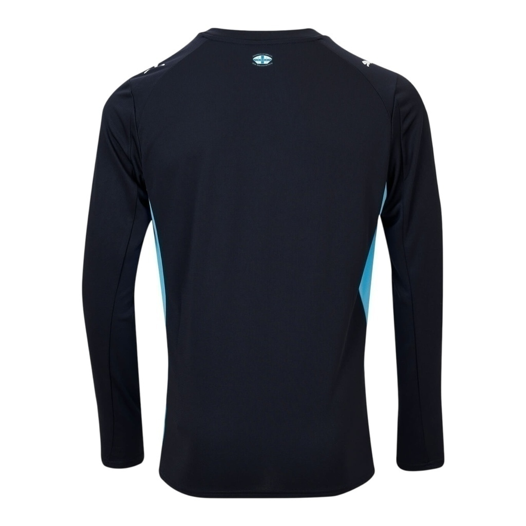 Camisa Olympique Marseille II 25/26 manga longa - Torcedor Puma Masculina - Azul