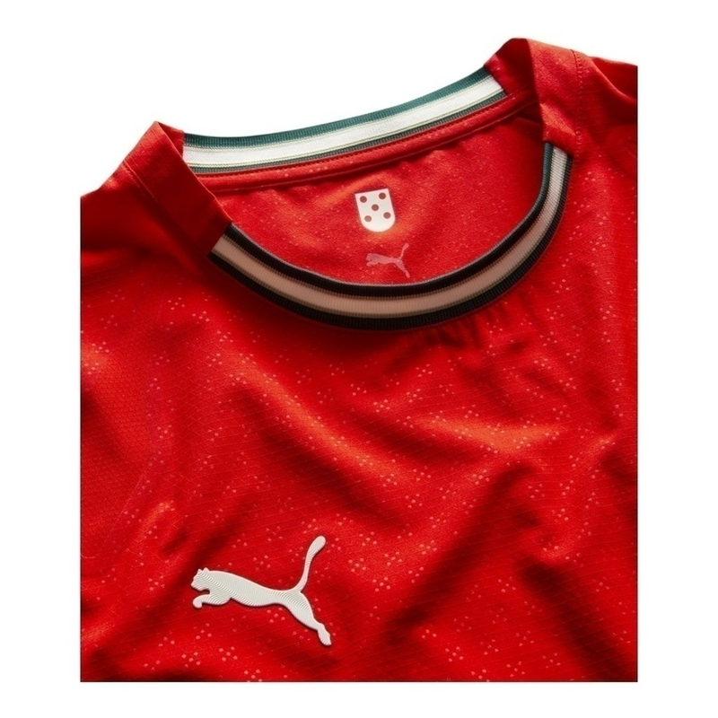 Camisa Seleção Portugal I 25/26 - Torcedor Puma Masculina - Vermelha
