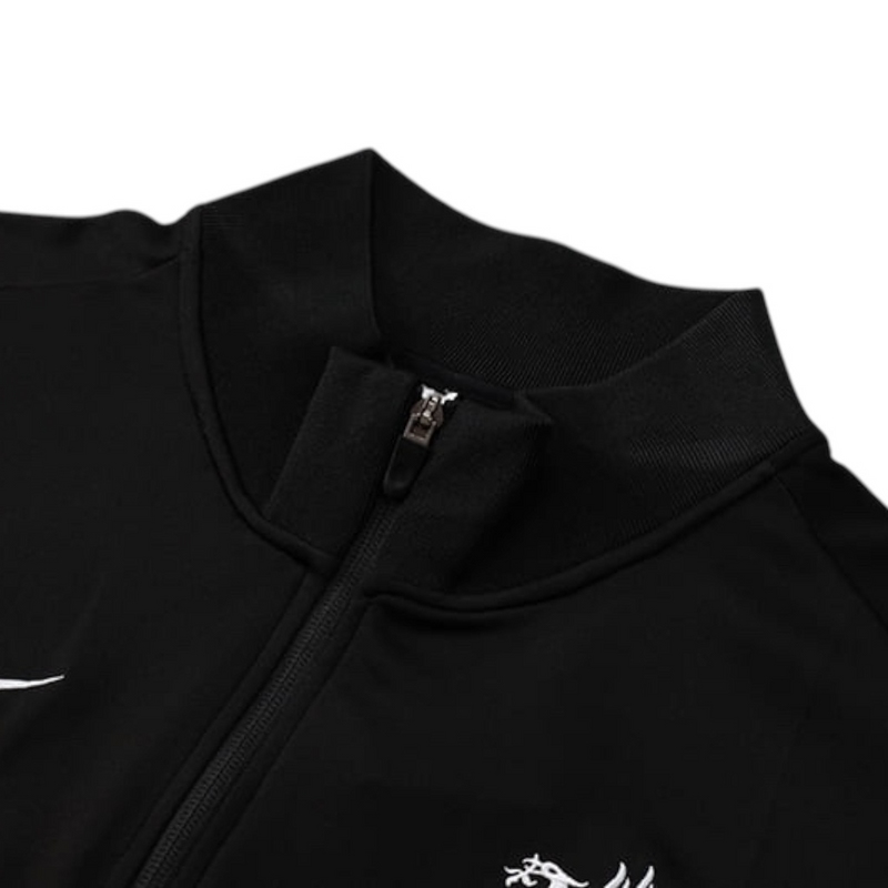 Jaqueta Corta-Vento Liverpool 25/26 - Masculina Nike - Preta com detalhes em vermelho