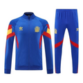 Conjunto Seleção Espanha Treino 25/26 - Masculino Nike - Azul com detalhes em vermelho e amarelo