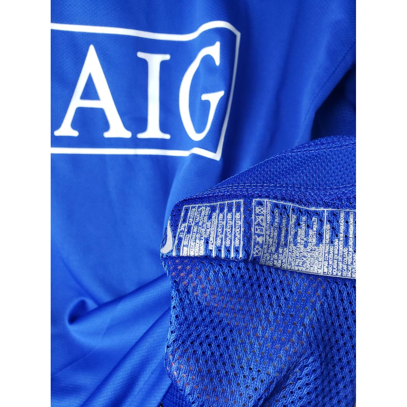 Manchester United retrô 2007/08 - Azul