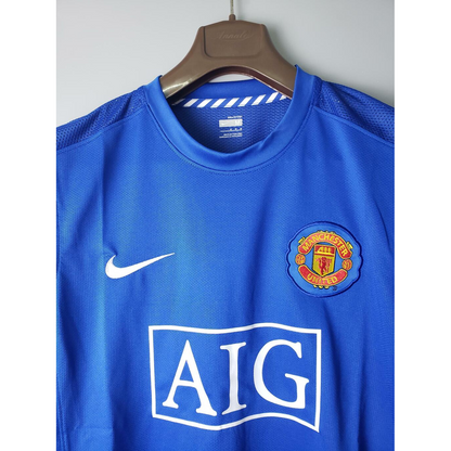 Manchester United retrô 2007/08 - Azul