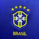 Camisa Brasil retro 04 azul Pentacampeão