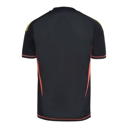 Camisa Atlético Mineiro Goleiro 25/26 - Torcedor Adidas Masculina - Preta com detalhes em amarelo e laranja