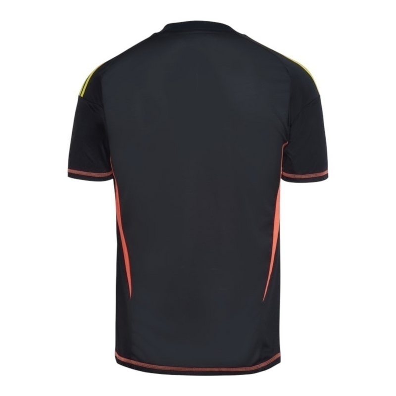 Camisa Atlético Mineiro Goleiro 25/26 - Torcedor Adidas Masculina - Preta com detalhes em amarelo e laranja