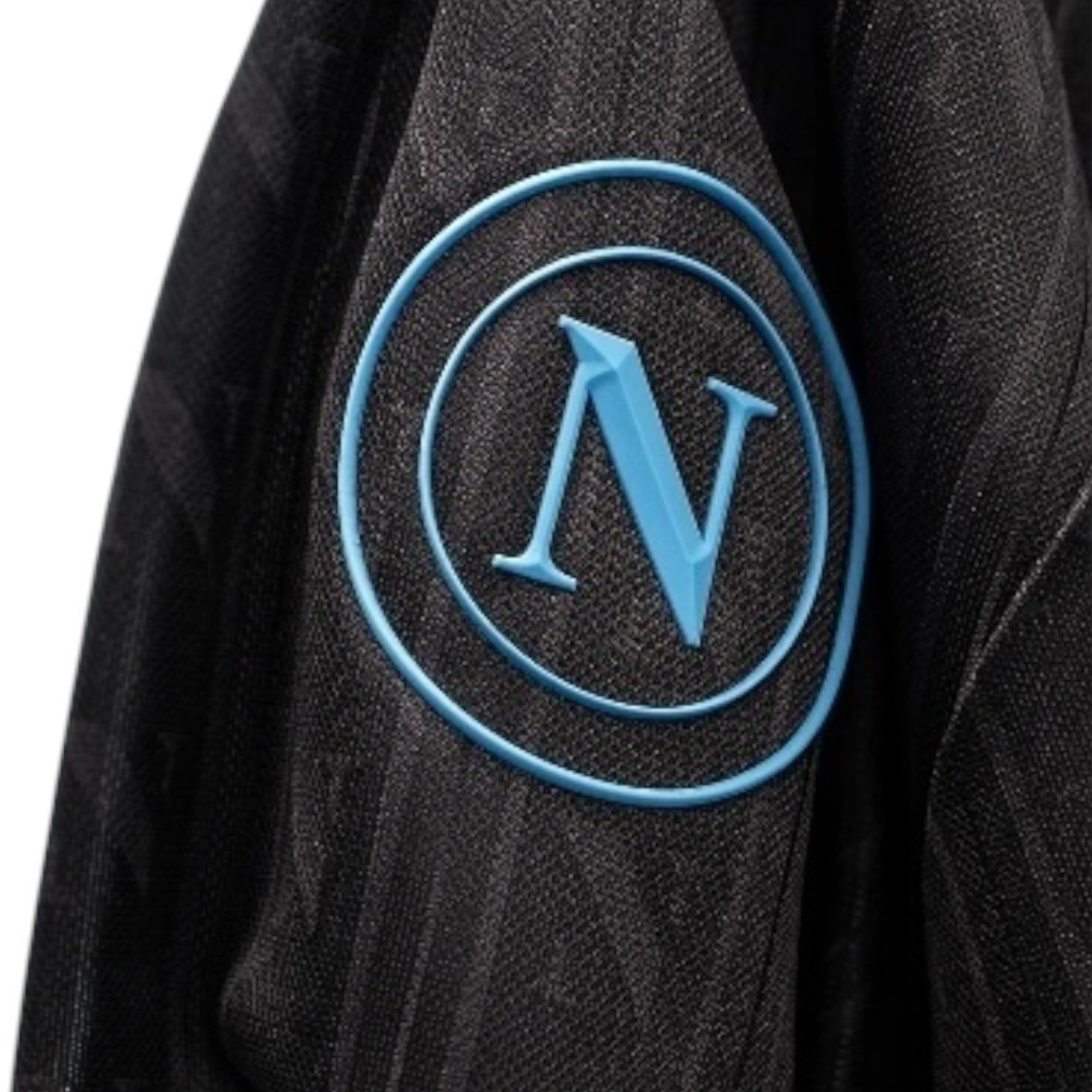 Camisa Napoli III 25/26 - Torcedor EA7 Masculina - Preta