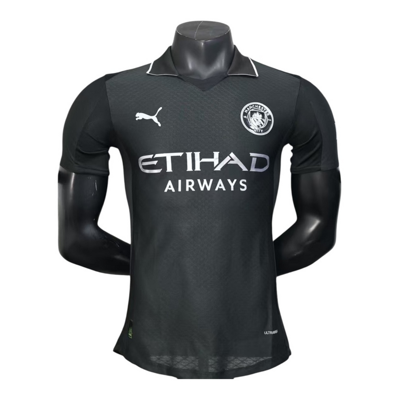 Camisa Manchester City II 25/26 - Jogador Puma Masculina - Preta