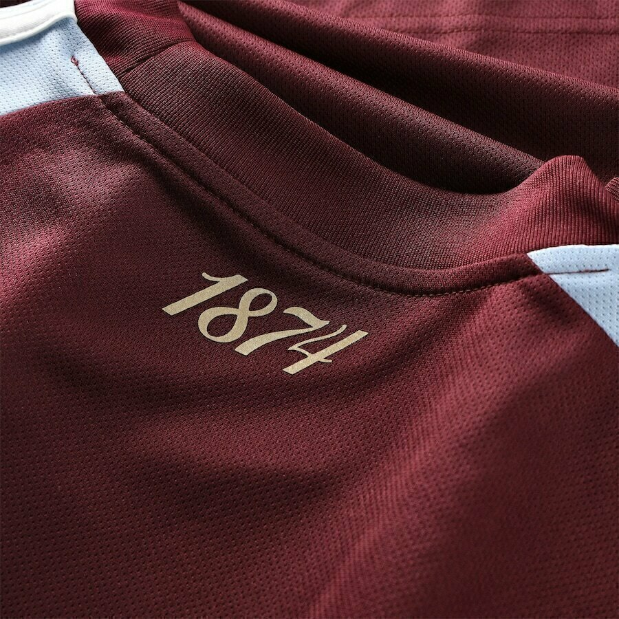 Camisa Aston Villa I 25/26 - Torcedor Adidas Masculina - Vinho e azul