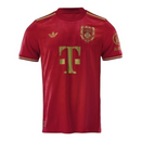 Camisa Bayern de Munique Edição especial Aniversário 125 anos 25/26 - Torcedor Adidas Masculina - Vinho com detalhes em dourado