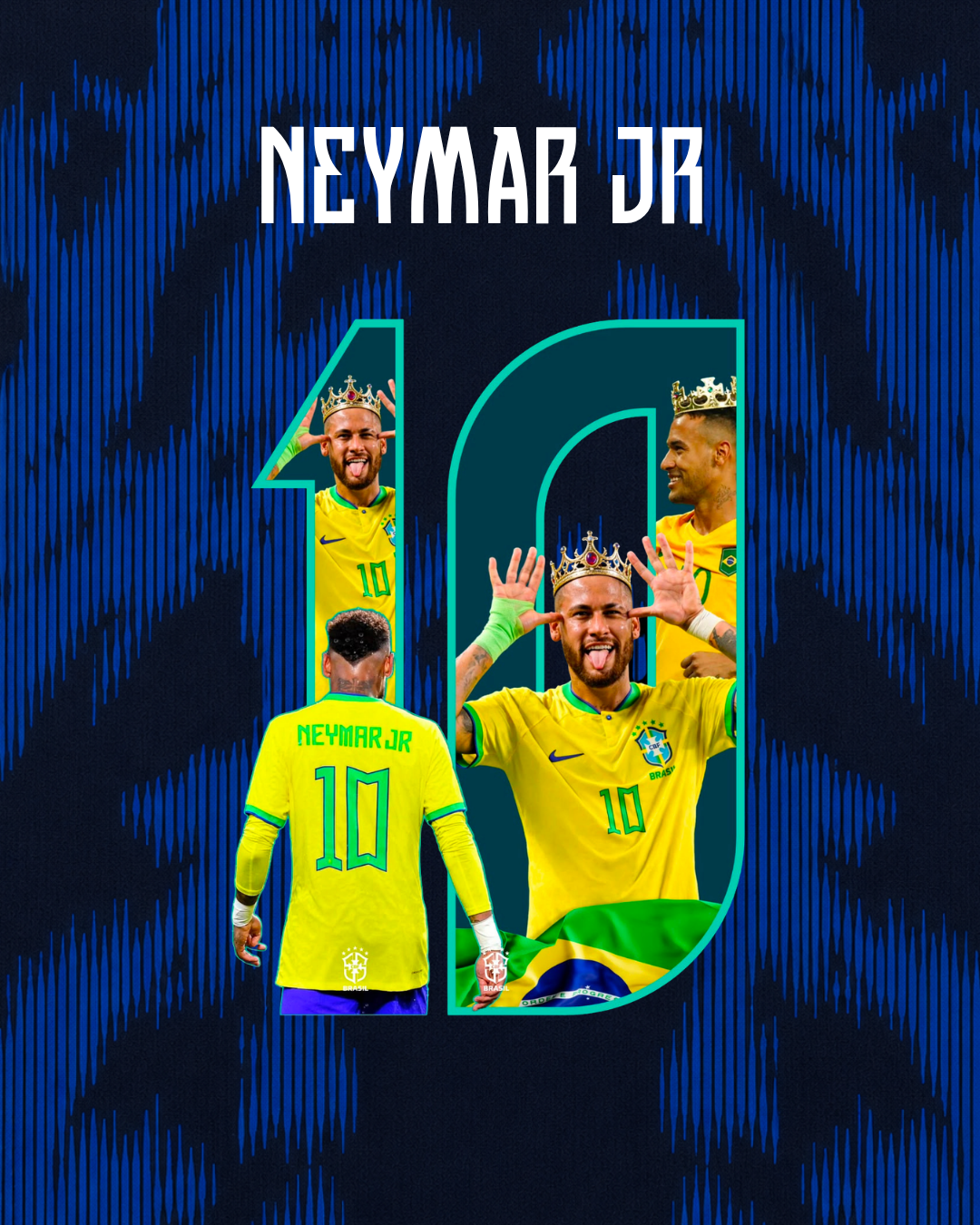 Camisa Jogador Seleção Brasileira Azul Copa do mundo away II 2026 / 2027