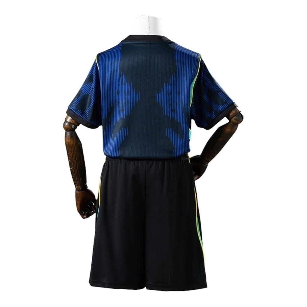 Brasil kit infantil Copa do mundo azul ll 26/27 Jordan